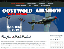 Tablet Screenshot of oostwold-airshow.nl